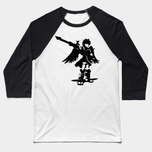 Weathered Dark Pit Baseball T-Shirt